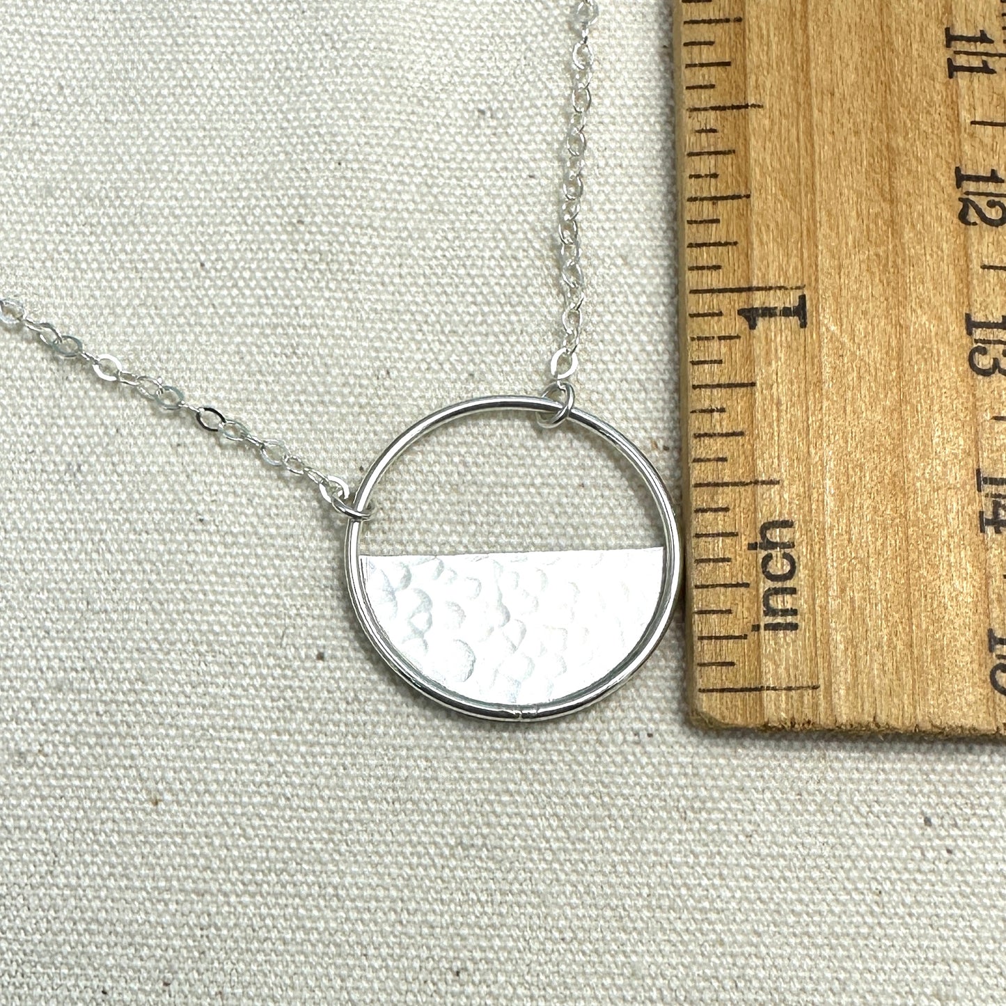ON CLEARANCE Phase Silver Necklace