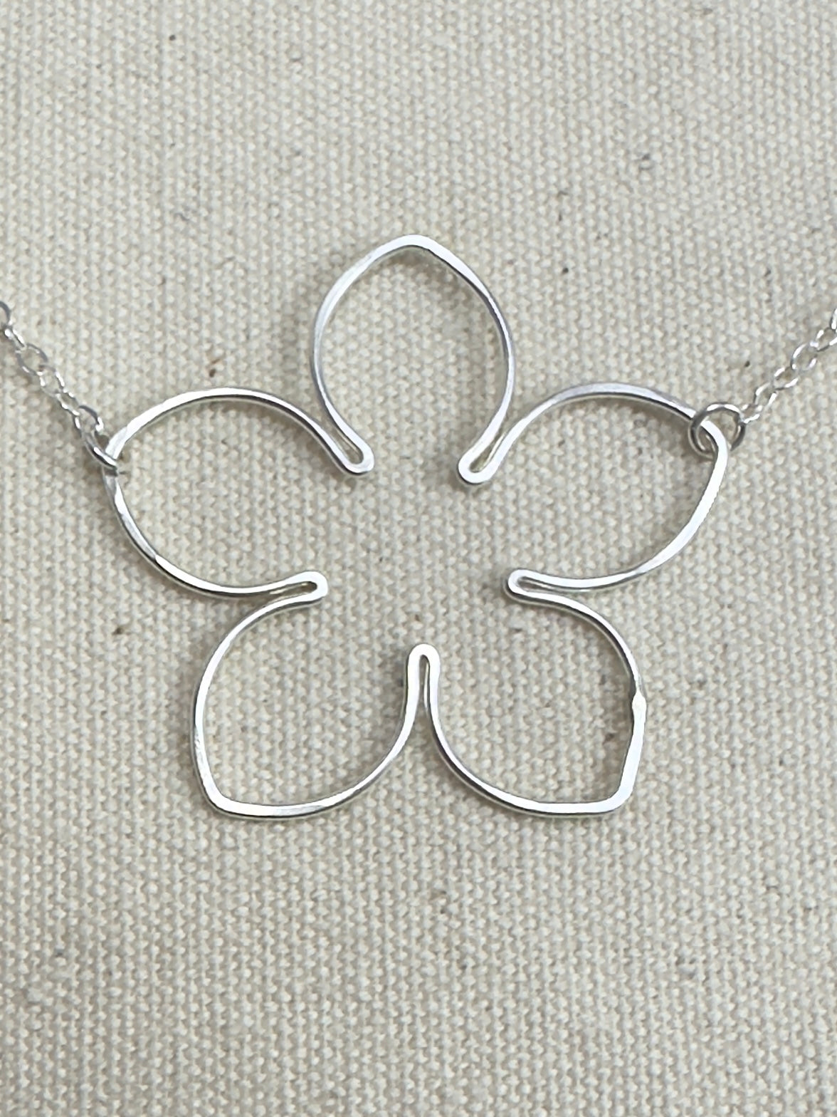 Blossom Silver Necklace Small
