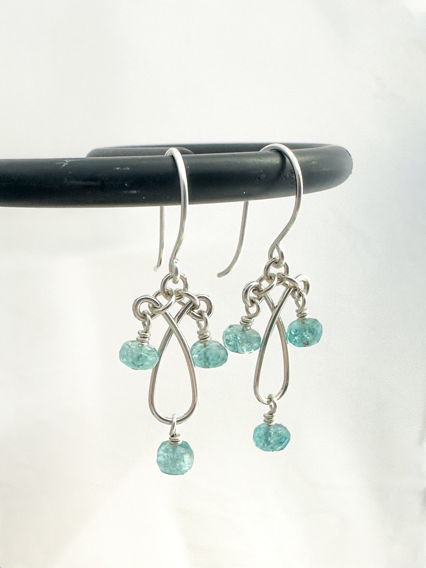 Contessa Silver Gemstone Earrings