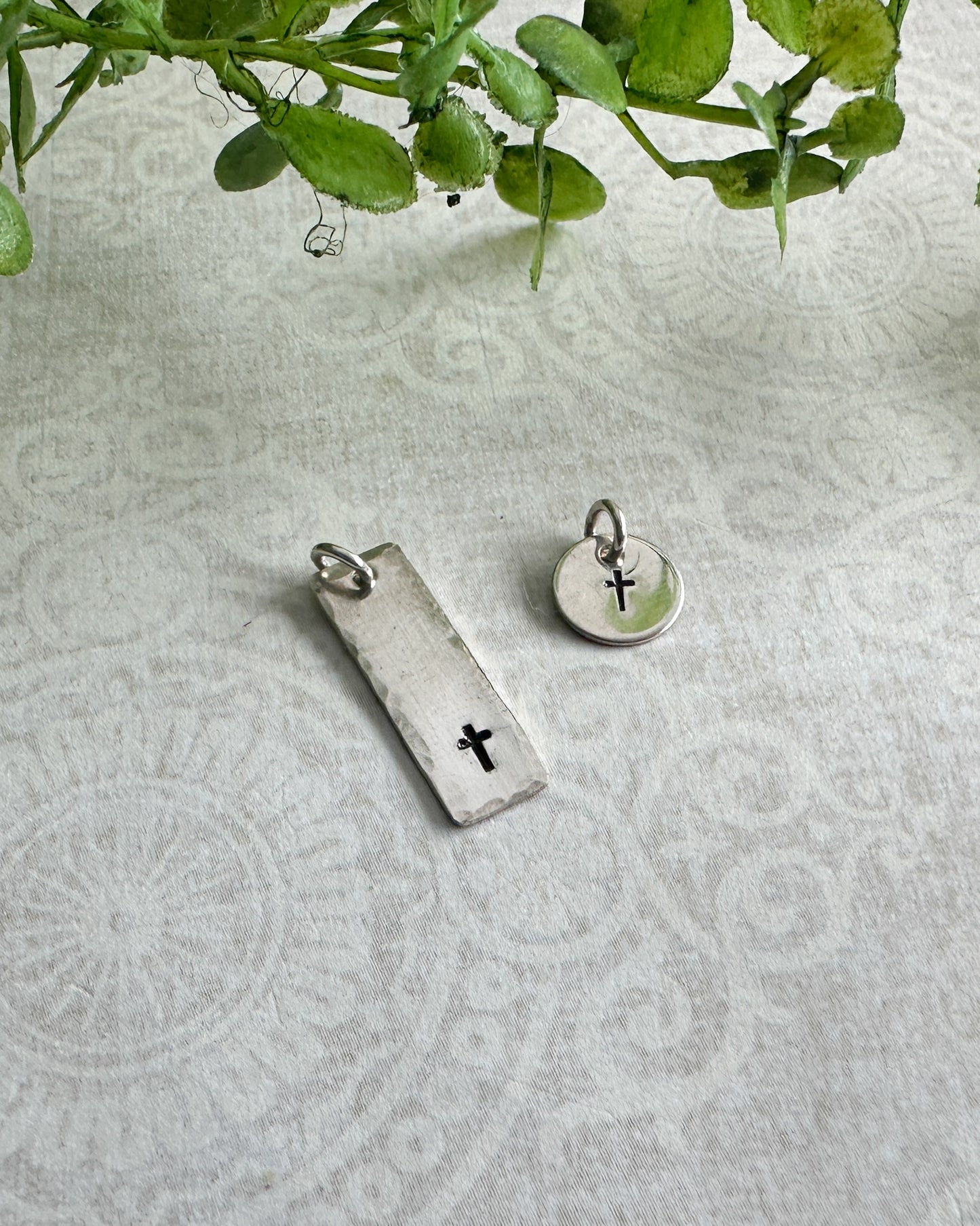 Tiny Cross Charm