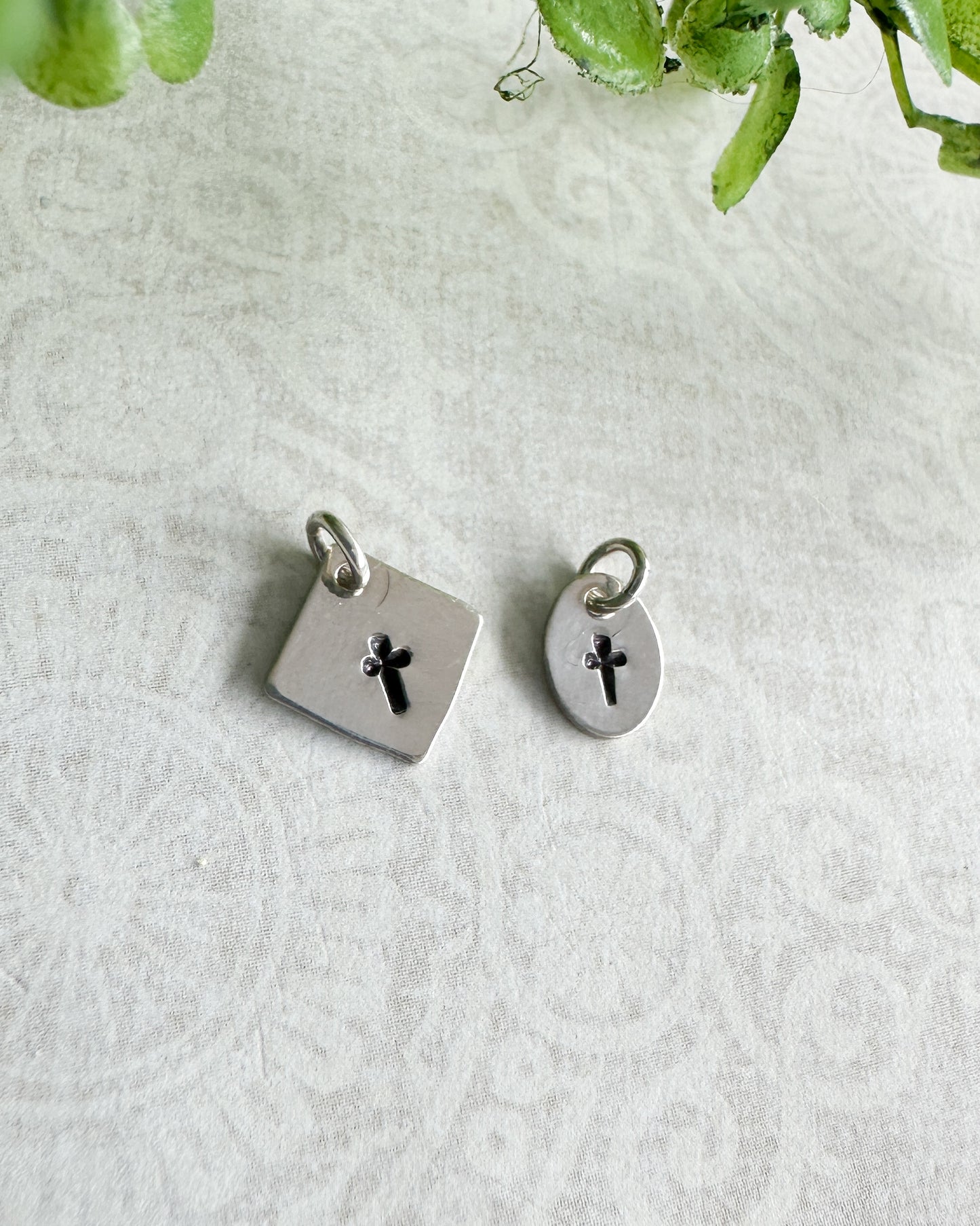 Tiny Cross Charm