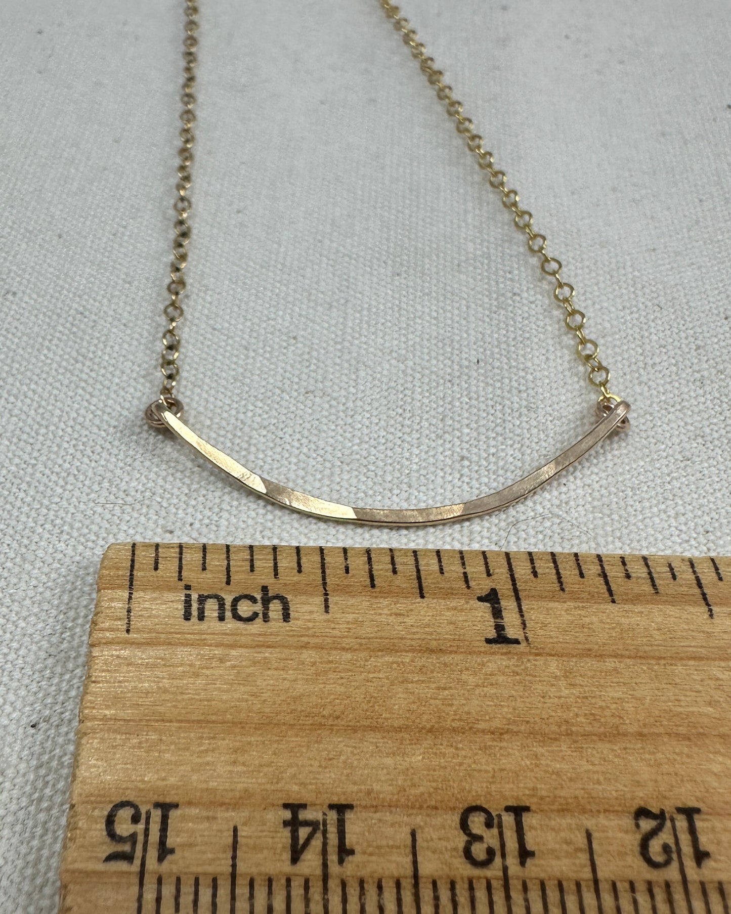 Arc Gold Necklace