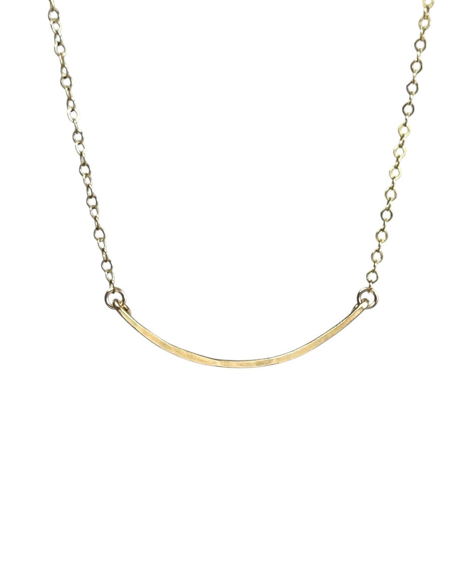 Arc Gold Necklace
