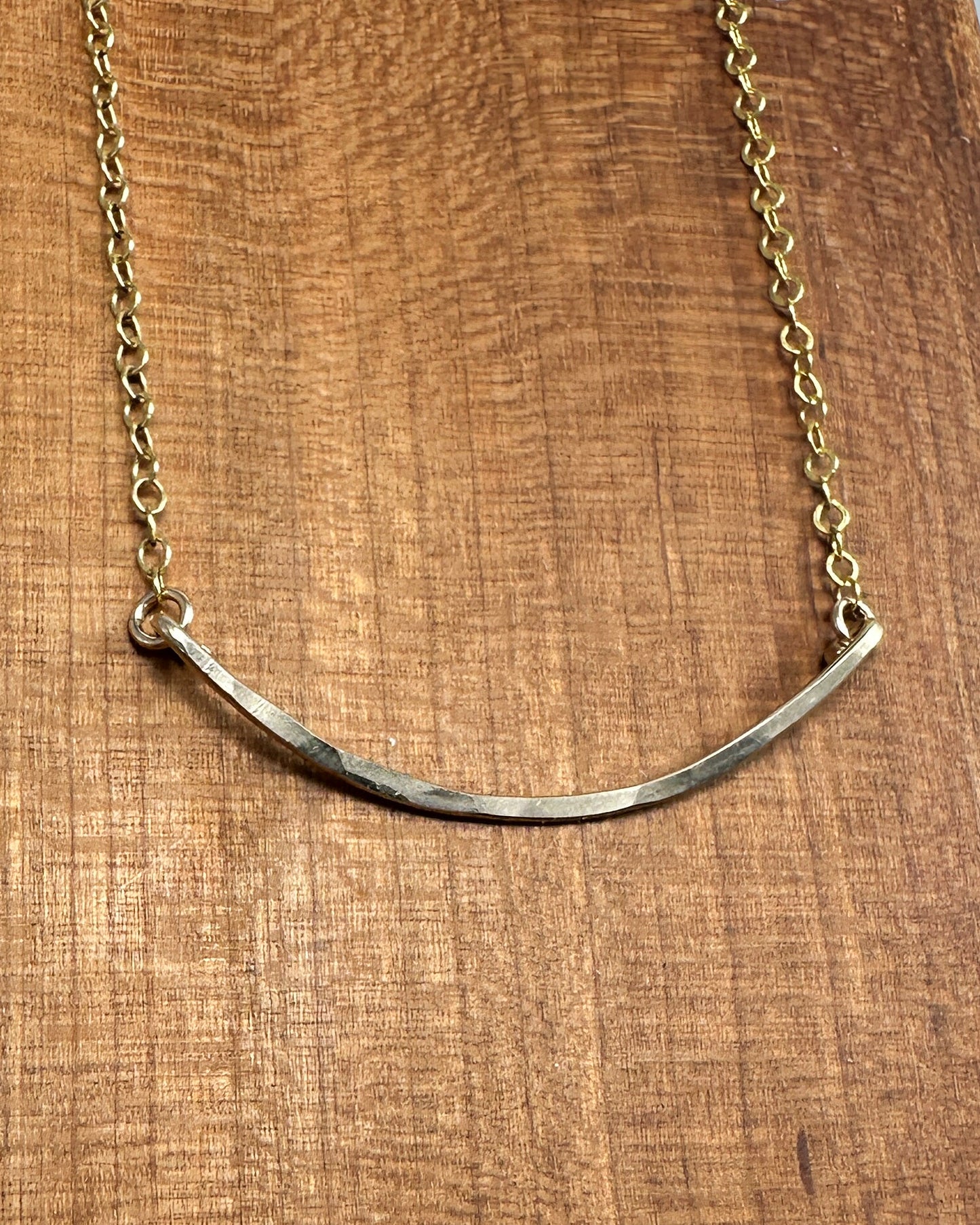 Arc Gold Necklace