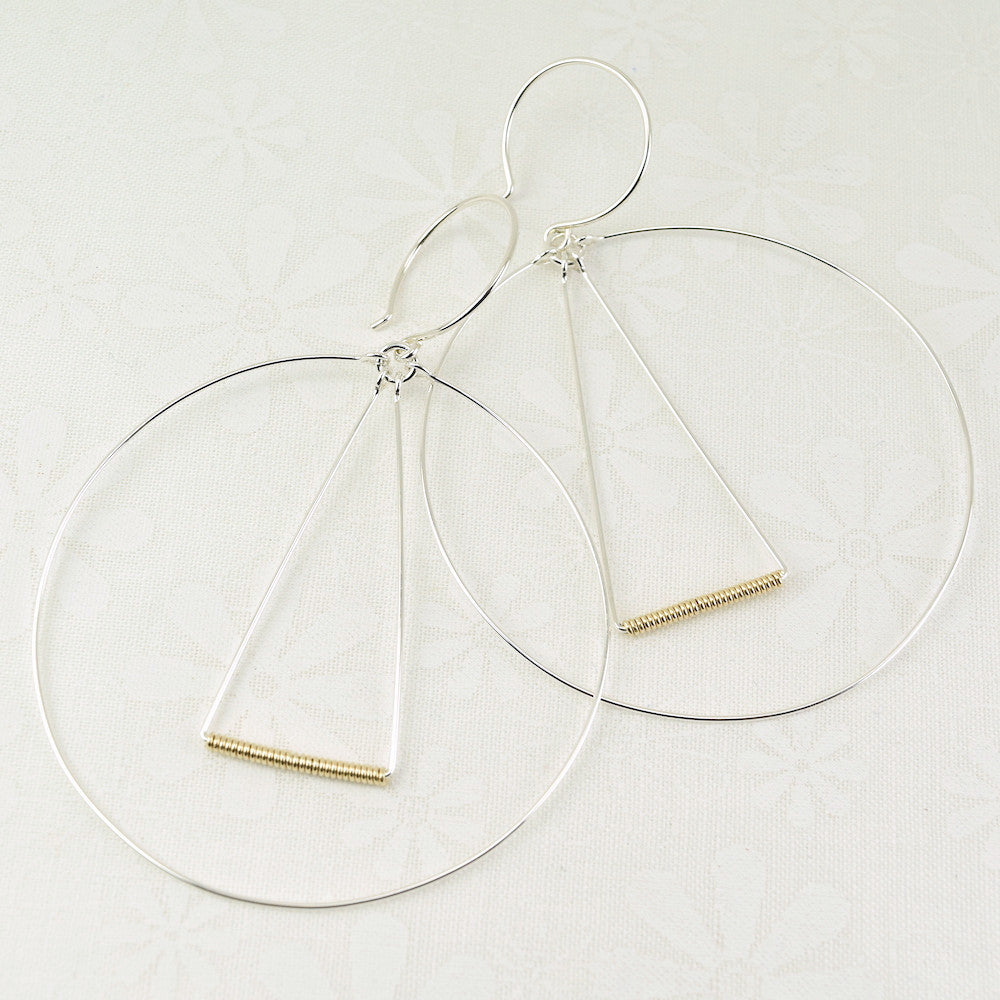 Elemental Silver Earrings