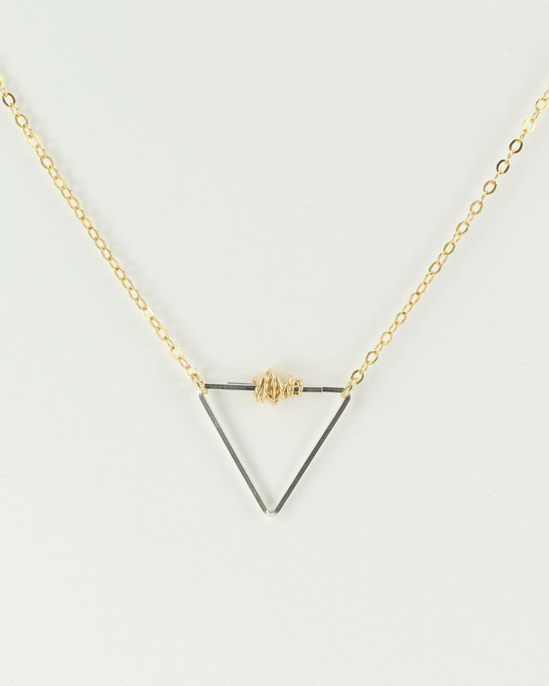 Balance Gold and Silver Necklace