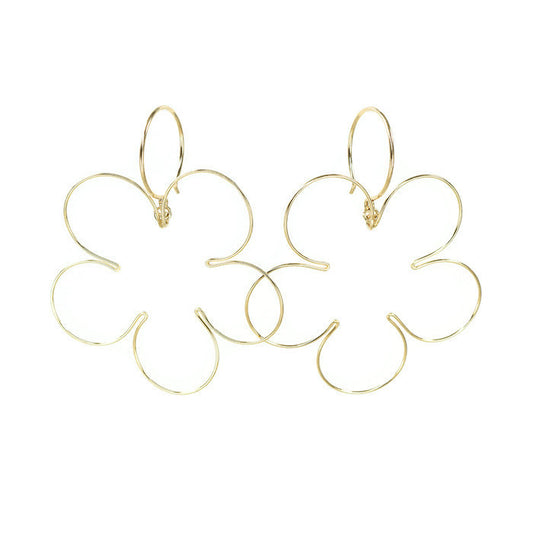 Blossom Gold Earrings, Large