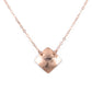 Cadence Rose Gold Diamond Necklace
