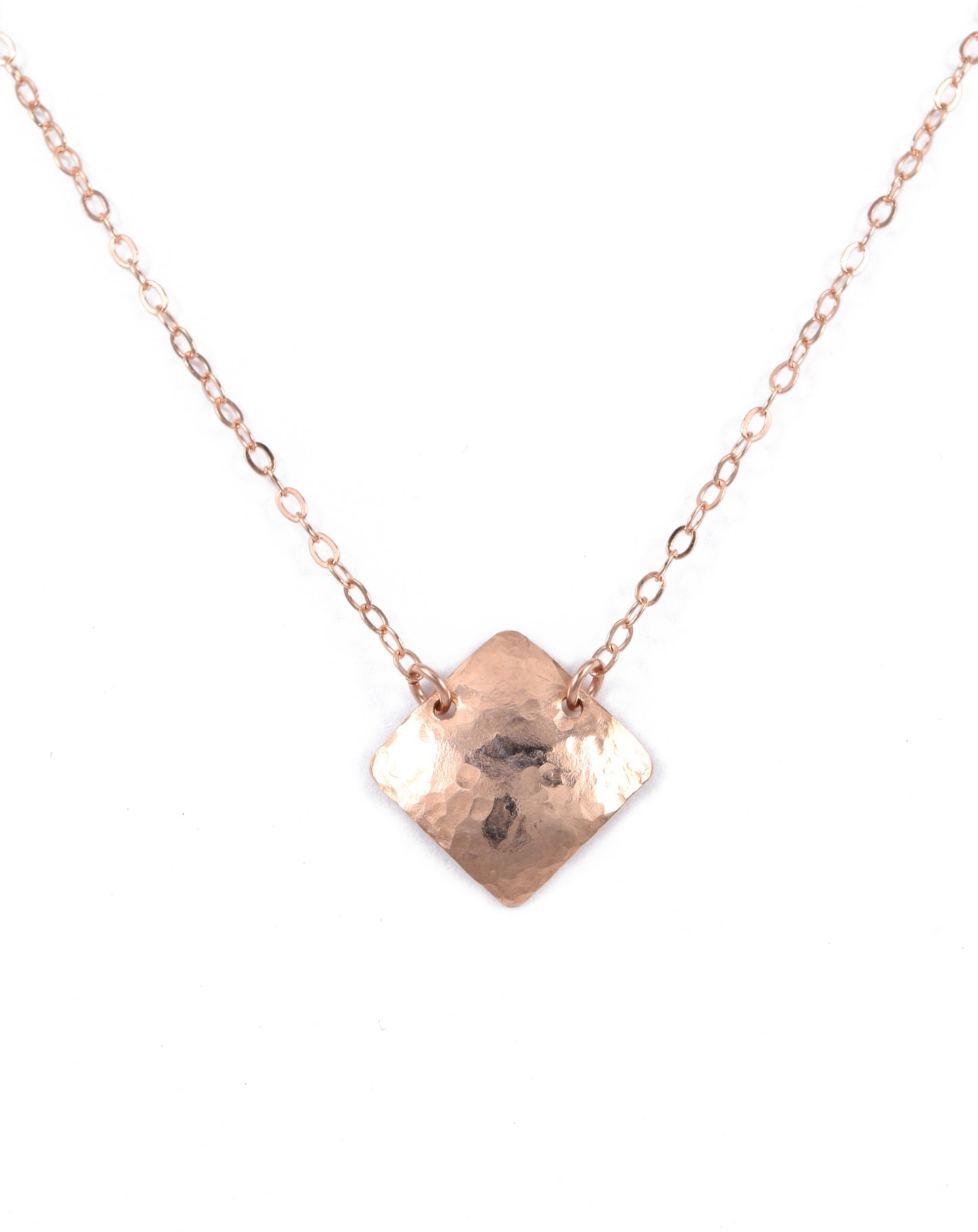 Cadence Rose Gold Diamond Necklace