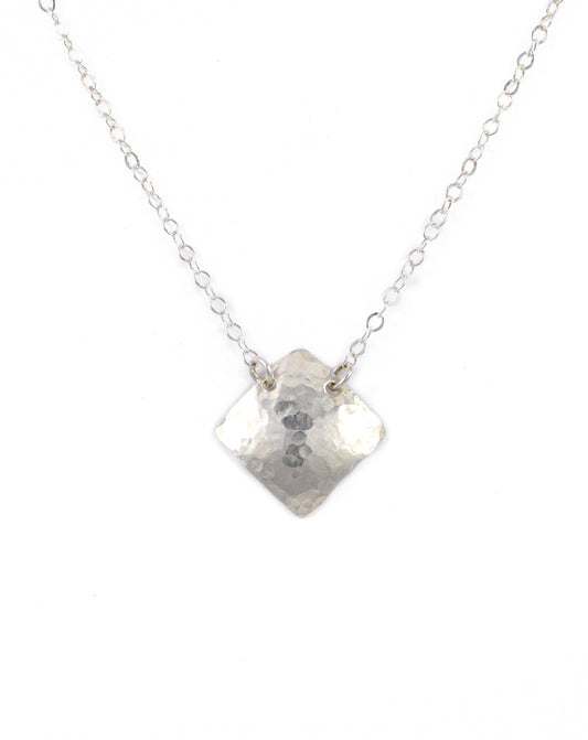 Cadence Silver Diamond Necklace