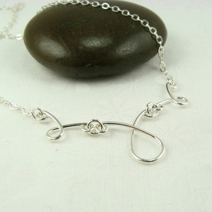 Contessa Silver Necklace