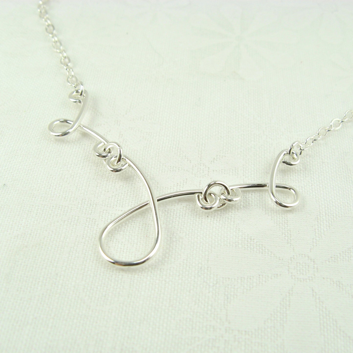 Contessa Silver Necklace