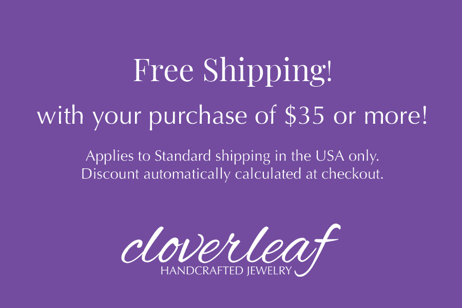 Elan Silver Earrings - Cloverleaf Jewelry
