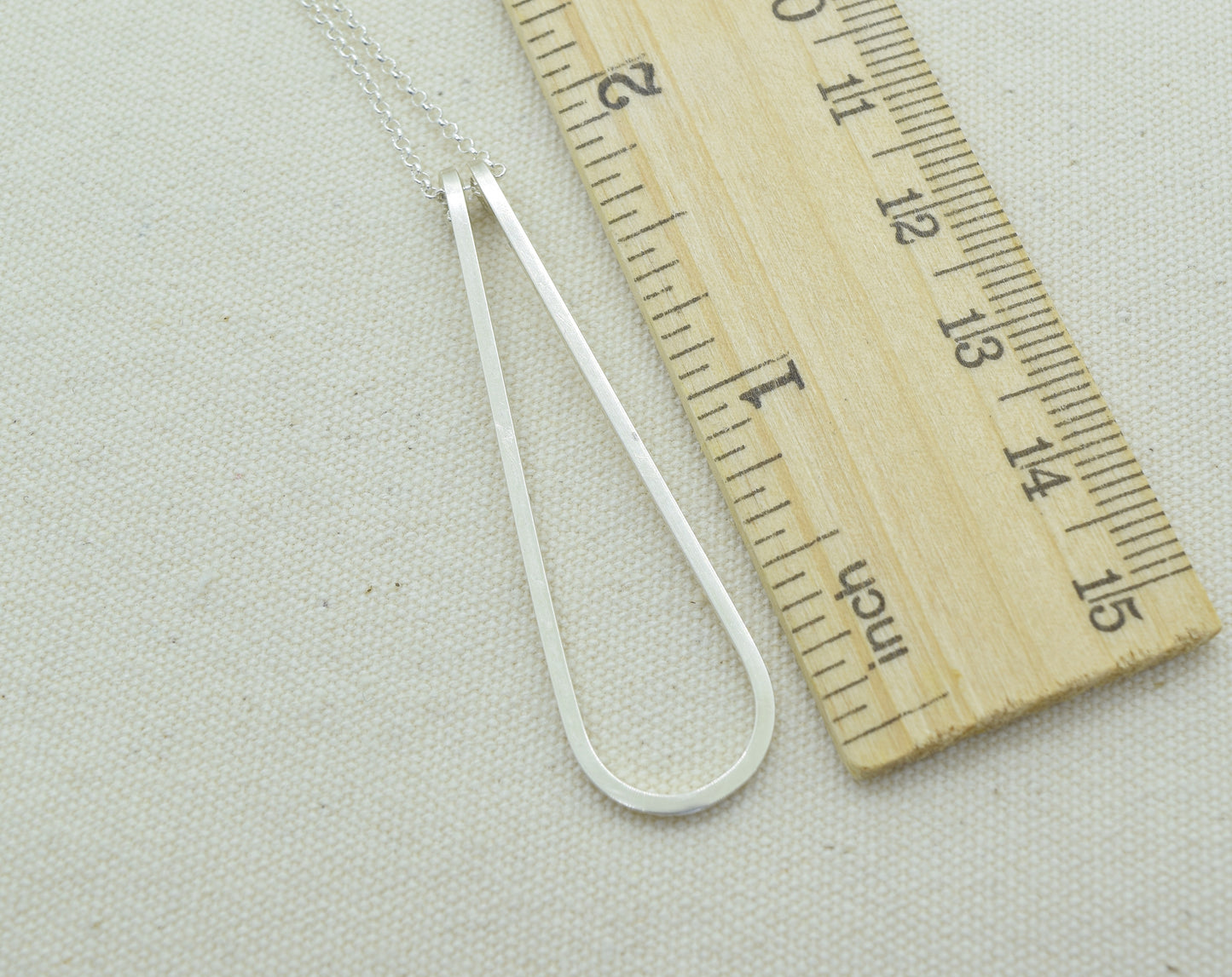Elan Silver Necklace