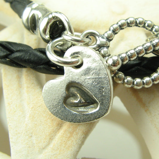 Heart in a Heart Charm