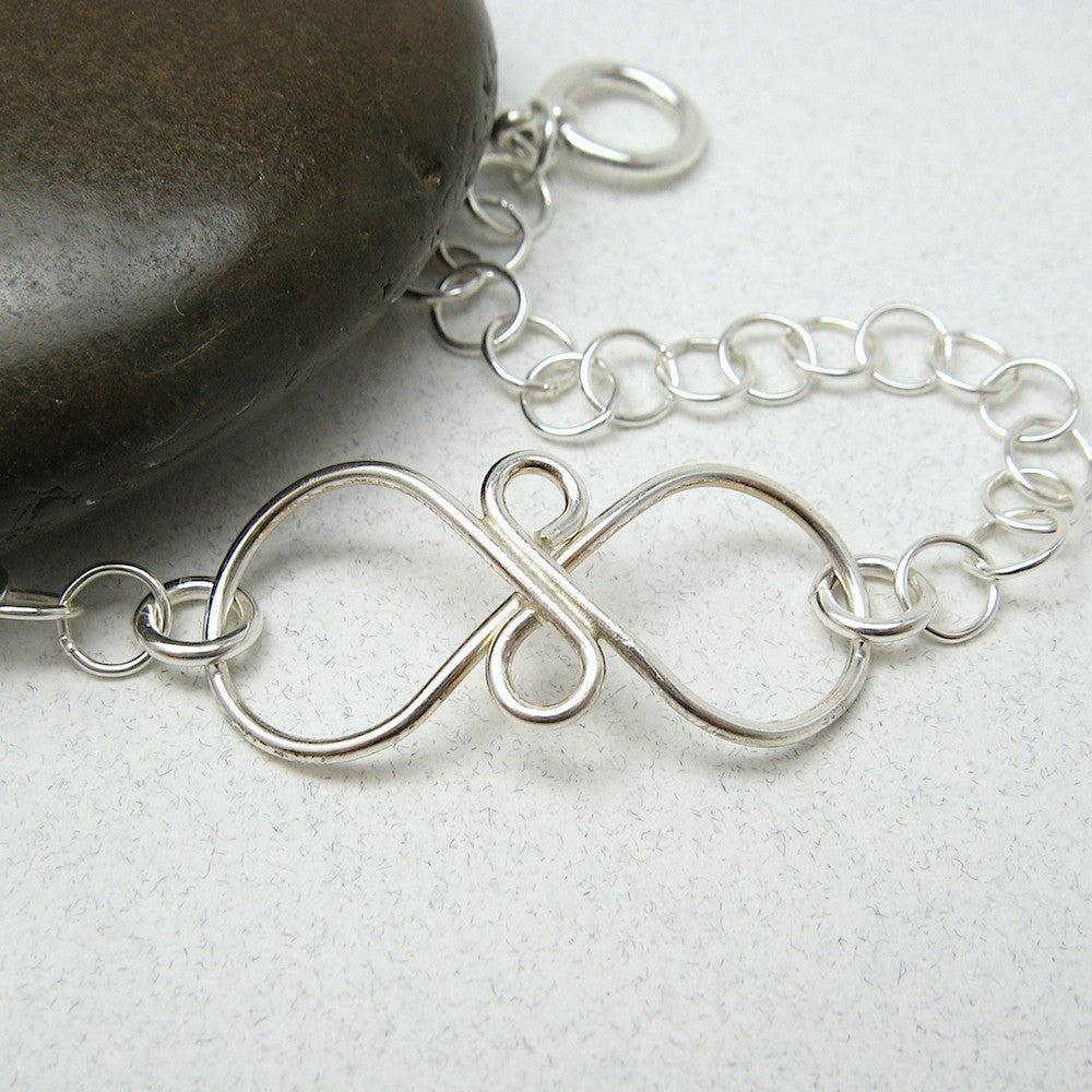 Infinity Silver Bracelet