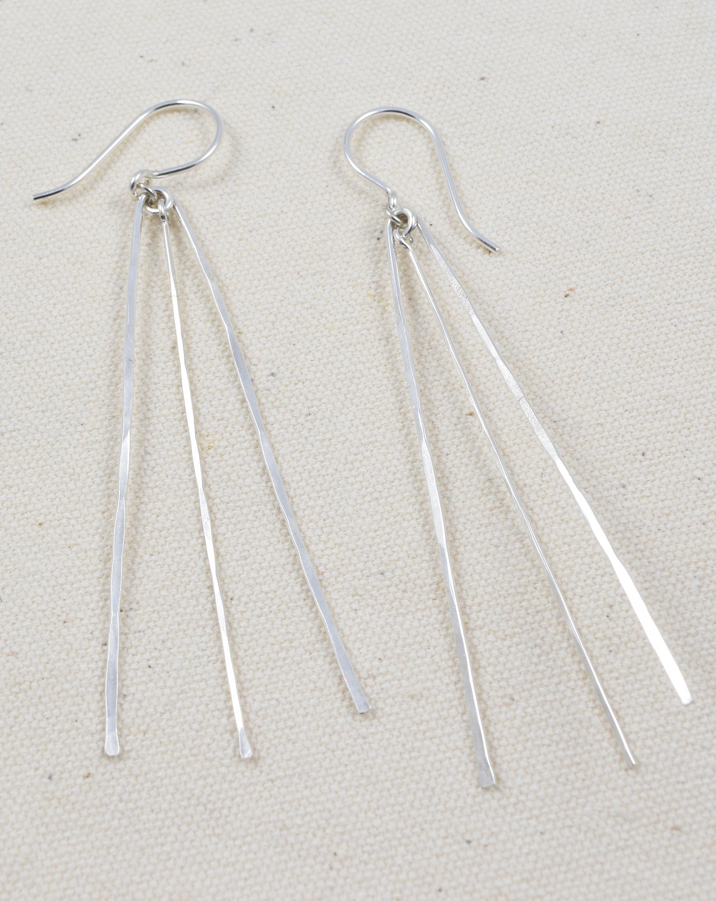 Journey Silver Earrings