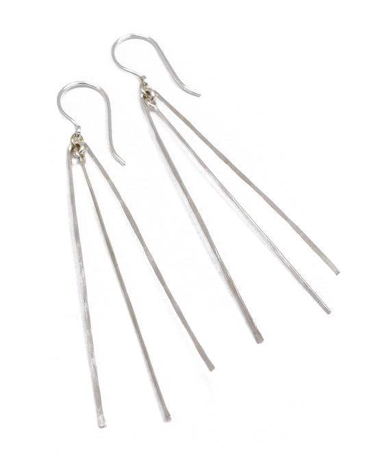 Journey Silver Earrings