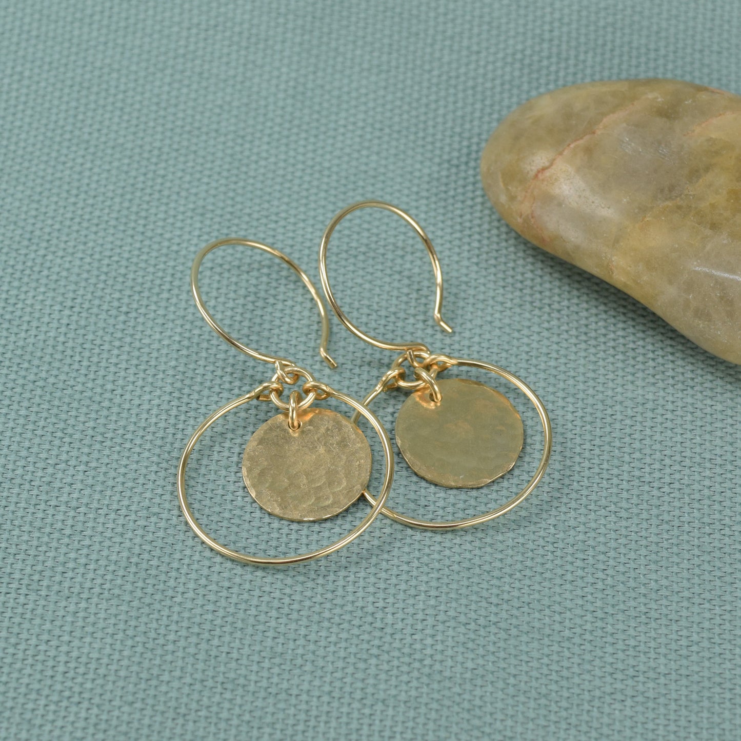 Kinetic Gold Earrings, Large