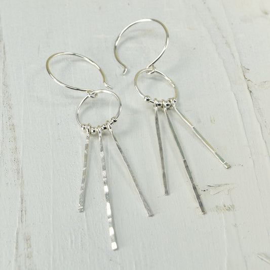 Lakota Silver Earrings