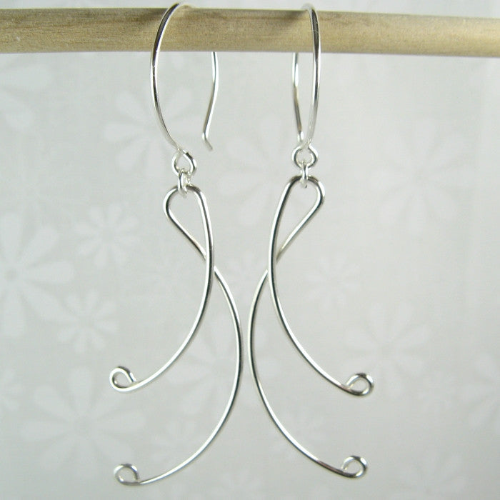 Lyric Silver Earrings