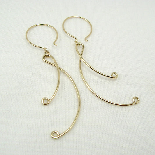 Lyric Gold Earrings
