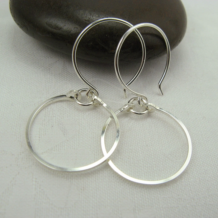 Meridian Silver Earrings