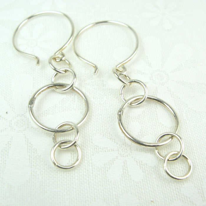 Mystic Silver Earrings