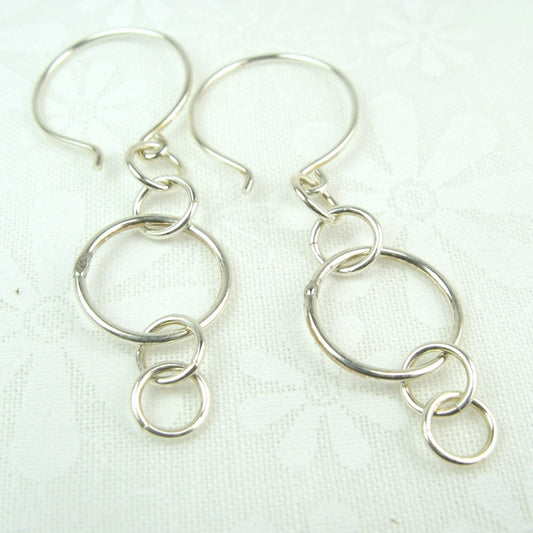 Mystic Silver Earrings