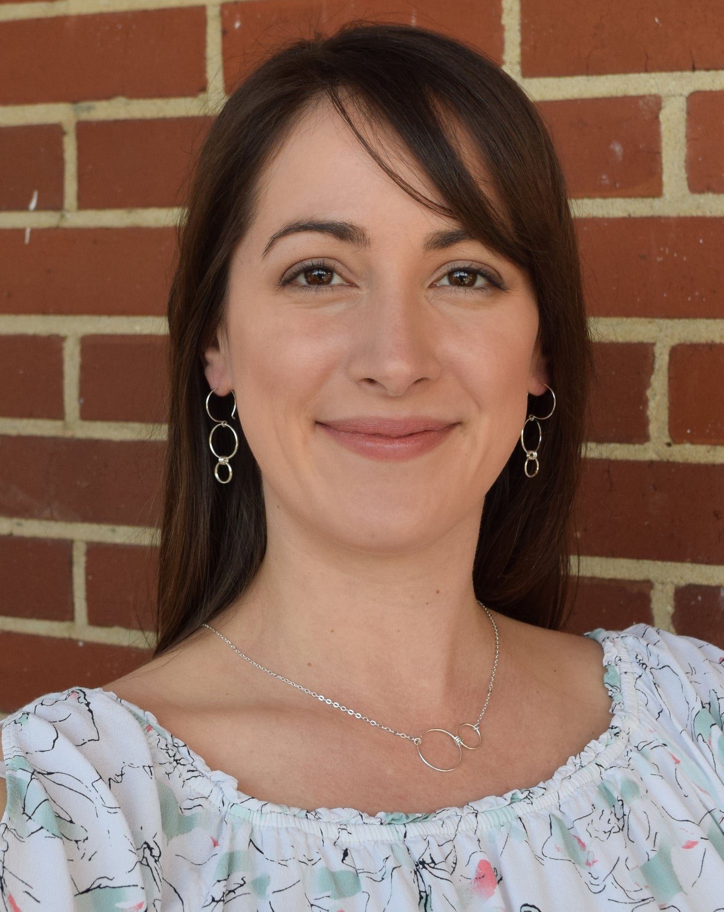 Nexus Gold Horizontal Necklace