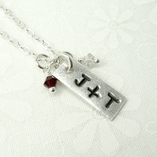 Partners Silver Couples Necklace - Cloverleaf Jewelry