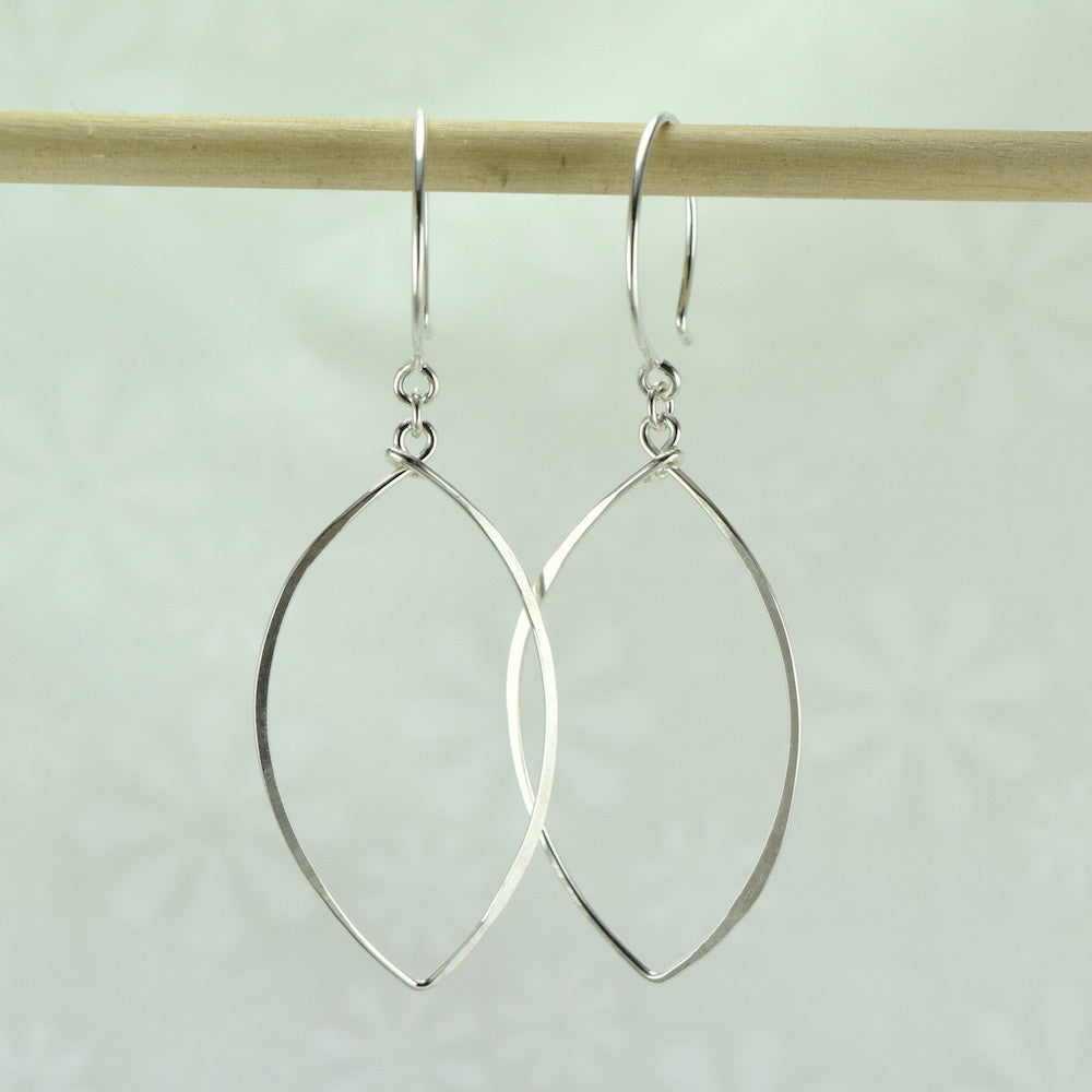 Petals Silver Earrings