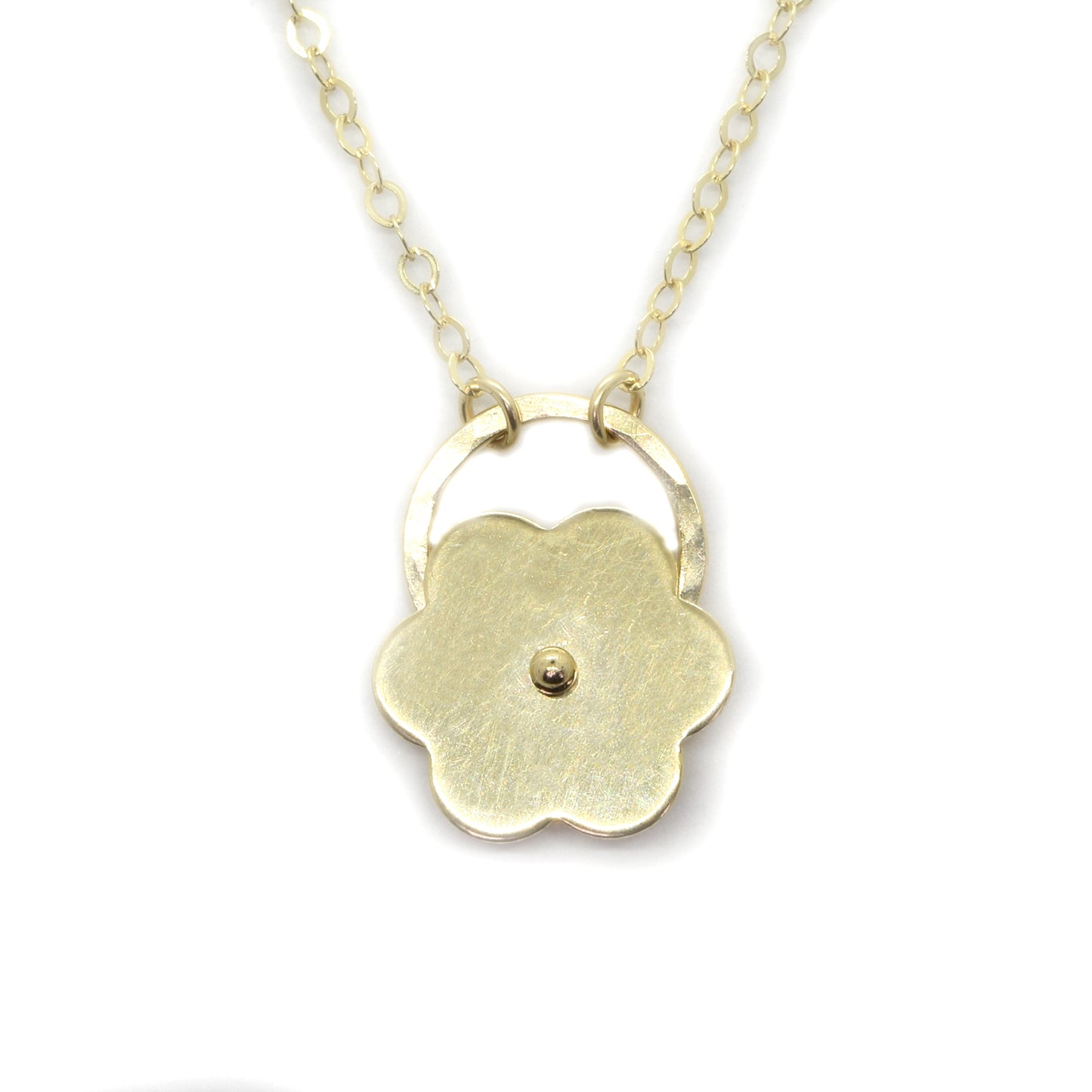 Posy Gold Flower Necklace
