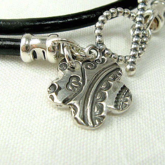 Flower Charm, textured