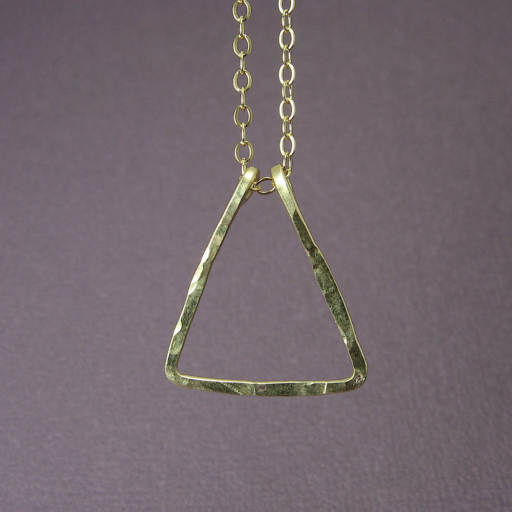 Triangle Gold Necklace