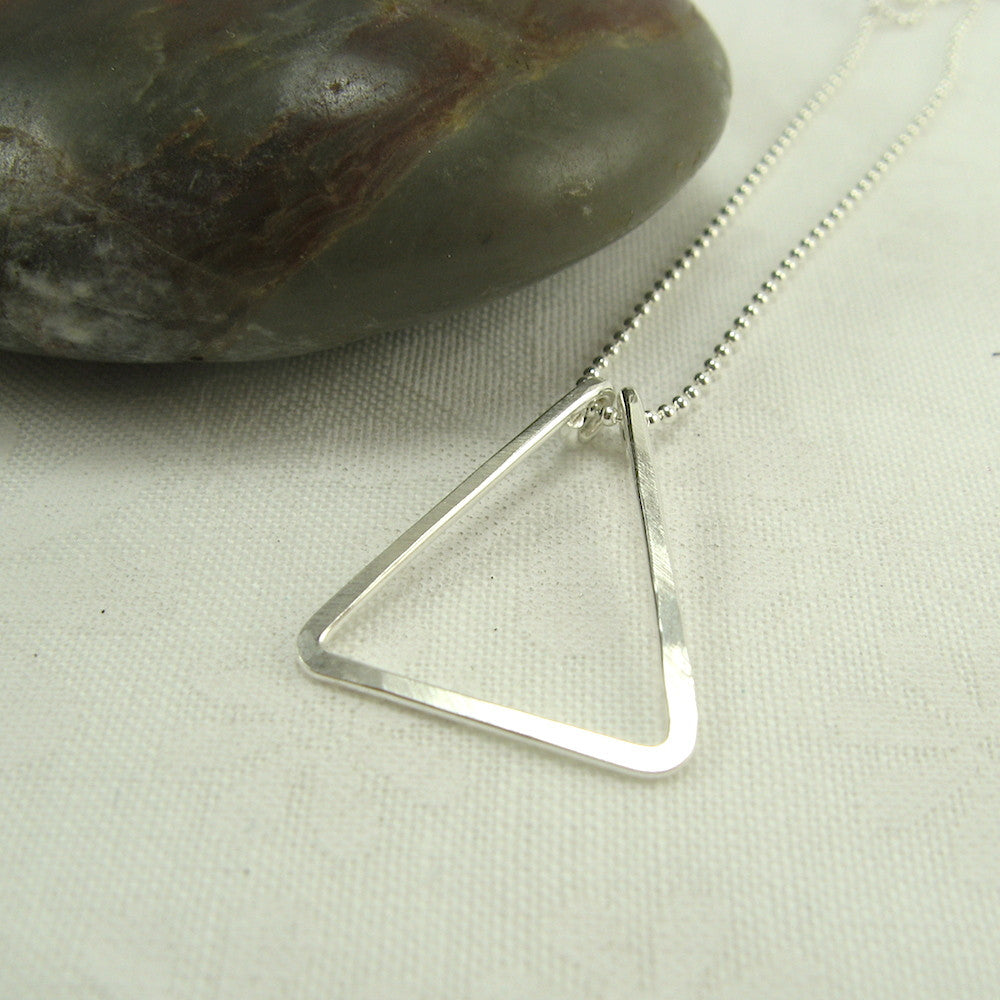 Triangle Silver Necklace