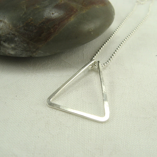 Triangle Silver Necklace