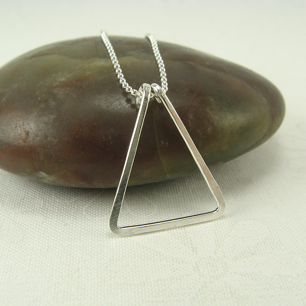 Triangle Silver Necklace
