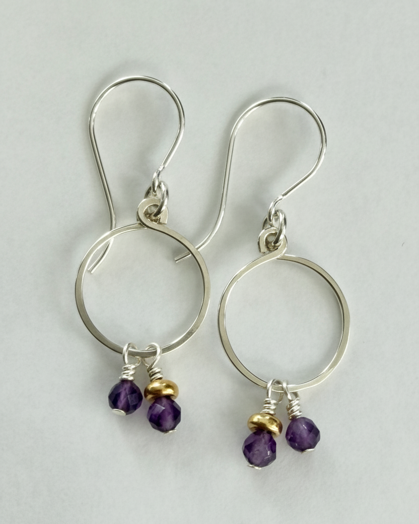 Keeper Silver Gemstone Earrings