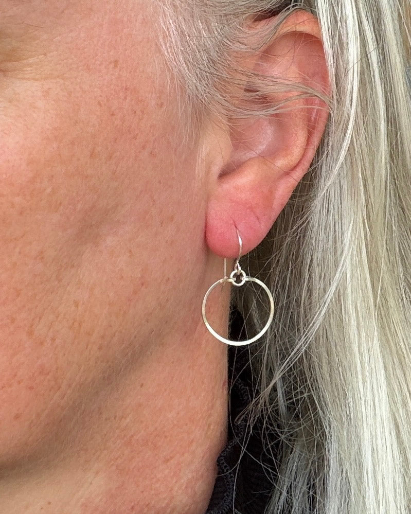 Meridian Silver Earrings