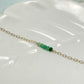 Serenity Gold Gemstone Bracelet