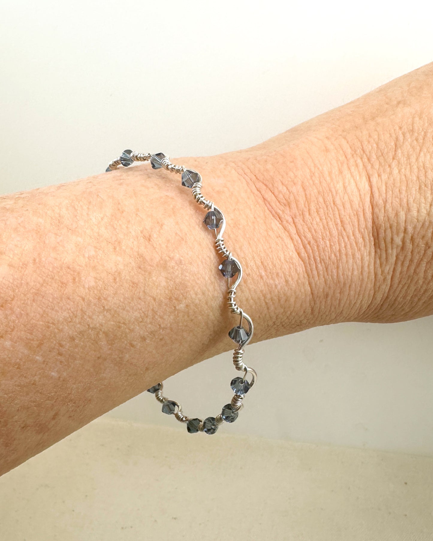 Jewelry Class: Beaded Wave Bangle - Cloverleaf Jewelry