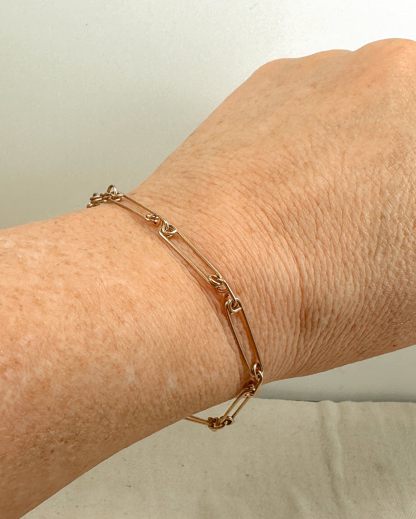 Paperclip Chain Bracelet Workshop - Cloverleaf Jewelry