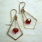 Jewelry Class: Earring Experience-Hammered Frame Earrings - Cloverleaf Jewelry