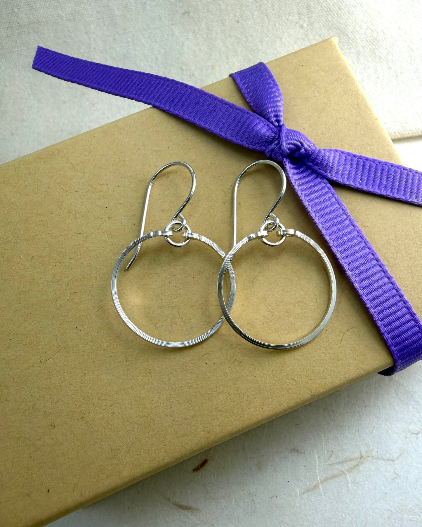 Meridian Silver Earrings