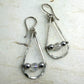 Jewelry Class: Earring Experience-Hammered Frame Earrings - Cloverleaf Jewelry