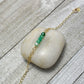 Serenity Gold Gemstone Bracelet