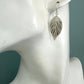 Beech Leaf Silver Earrings - Cloverleaf Jewelry