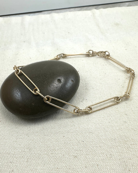 Paperclip Chain Bracelet Workshop - Cloverleaf Jewelry