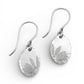 Floral Silver Earrings - Cloverleaf Jewelry